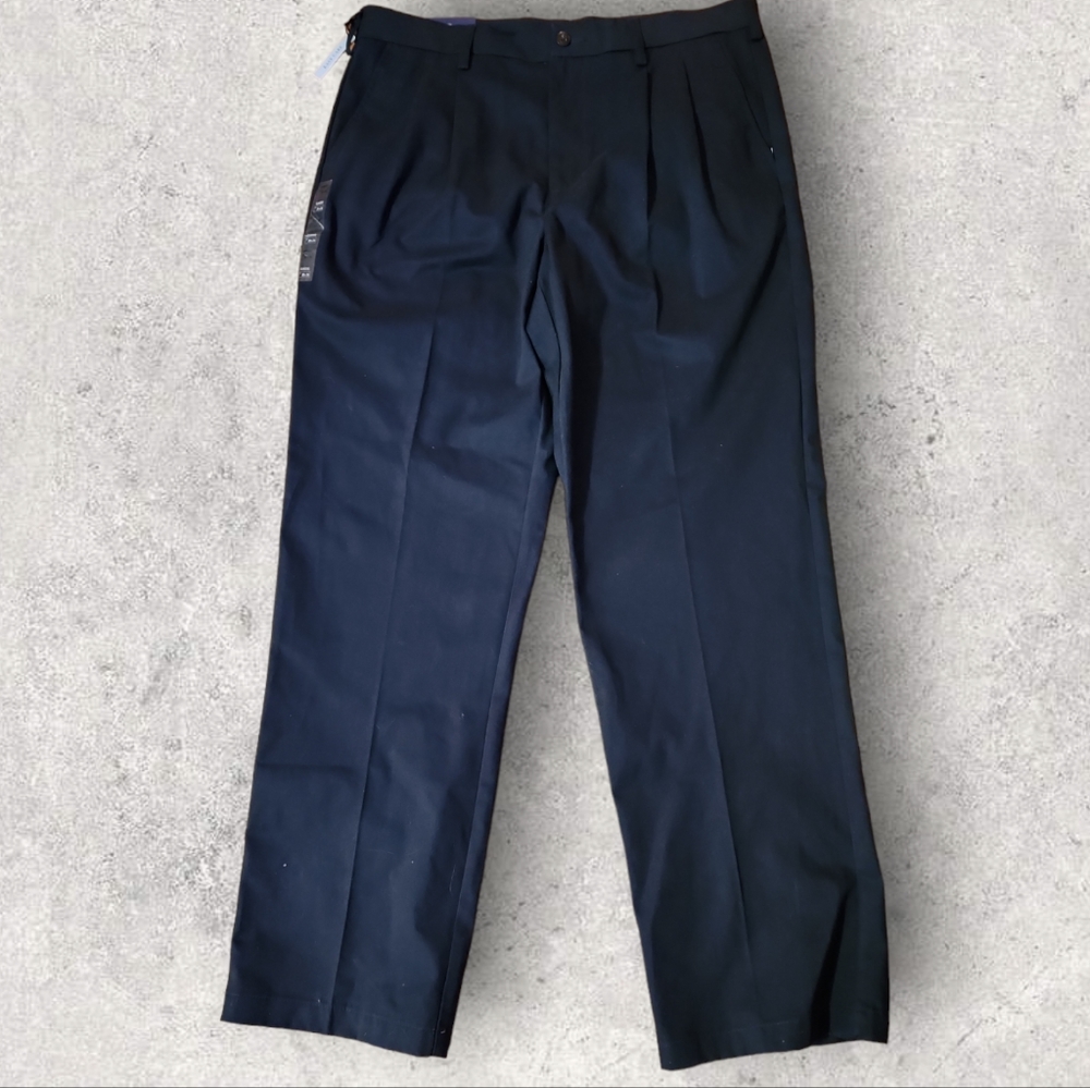 NWT Croft&Barrows men's navy blue pants, classic 38/34